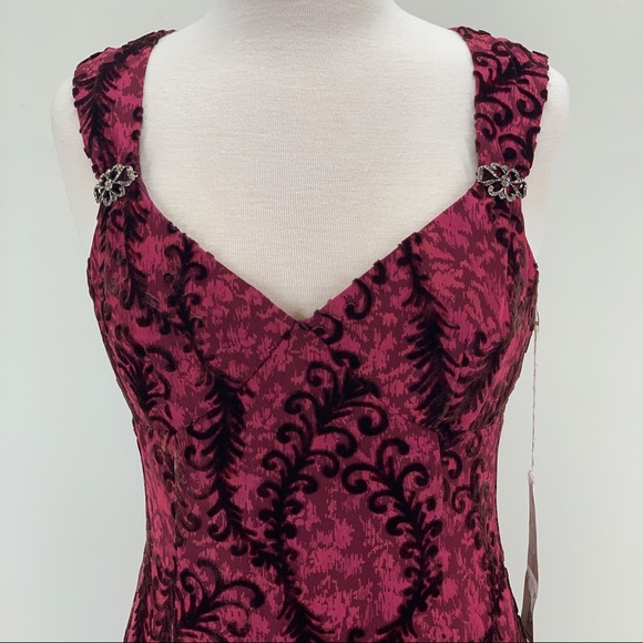 Nanette Lepore Printed Velvet Dress - Picture 2 of 8